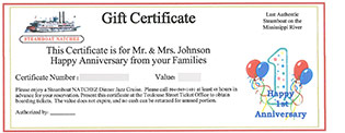 Gift Certificate